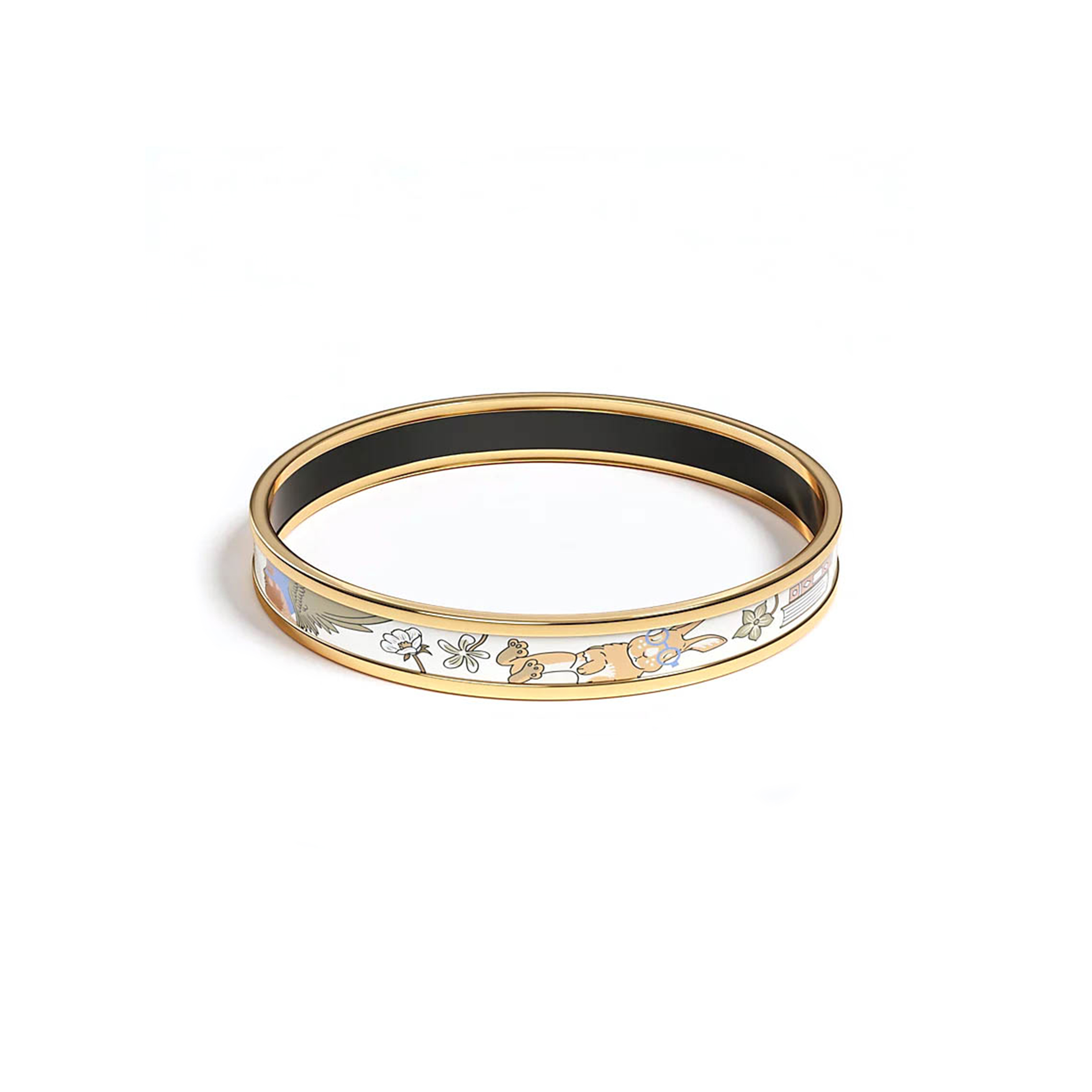H**mes tea for two bangle  h210002ff362